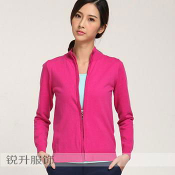 Hot Sale Zip Cardigan Sweater Processing In Dongguan Sweater Factory 4