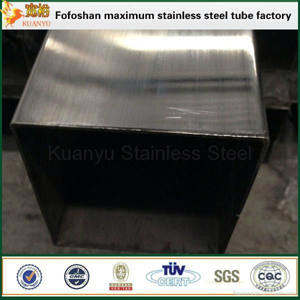 Foshan SS 303 Stainless Steel Square Pipe