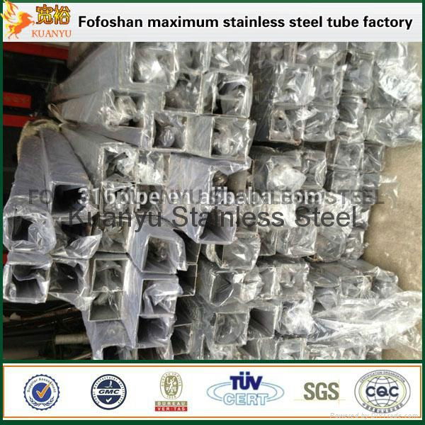 Foshan SS 303 Stainless Steel Square Pipe 4