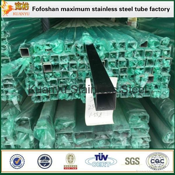Factory Price 304L Stainless Steel Square Tube 2