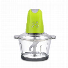 Ideamay Home Kitchen Appliances Metal Gear Electric Mini Meat Bowl Chopper