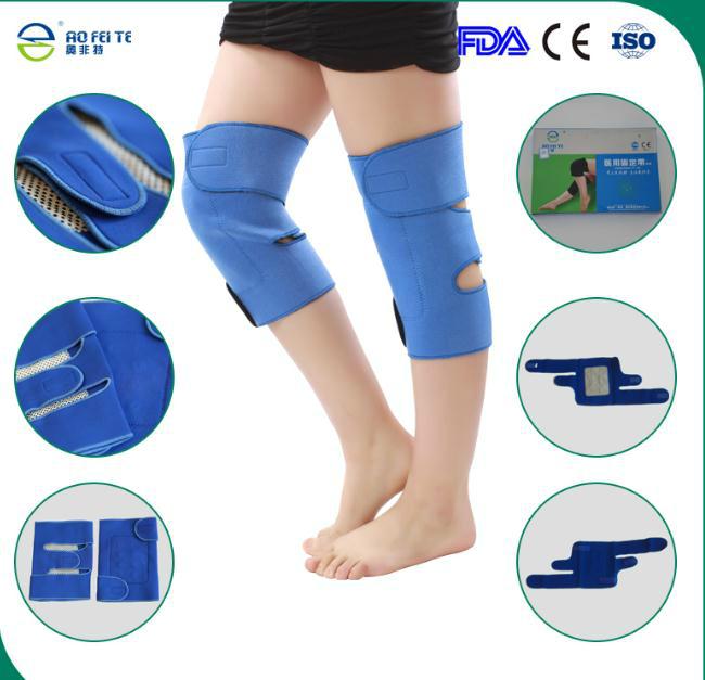 self-heating tourmaline Knee Support Brace with Magnetic stones AFT-H005 for kne 5