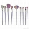 2017 best selling colorful makeup brushes set 7pcs unicorn makeup brushes 4