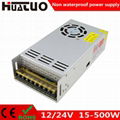 12/24V 15-500W constant voltage non waterproof LED power supply 1