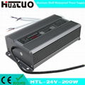 24V-200W constant voltage aluminum shell