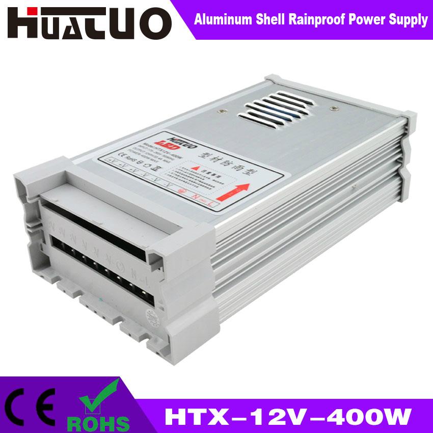 12V-400W constant voltage aluminum shell rainproof LED power supply