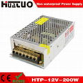 12V-200W constant voltage non waterproof LED power supply