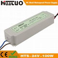 24V-100W constant voltage PC shell waterproof LED power supply 1