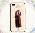 Girl Series 2-in-1 Black Frame Phone cover for iPhone 7 5