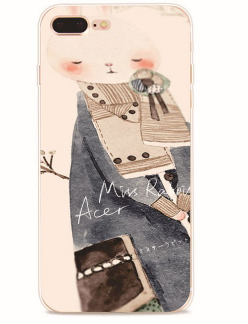 Colorful painting Japanese Style Phone Cover for iPhone 4