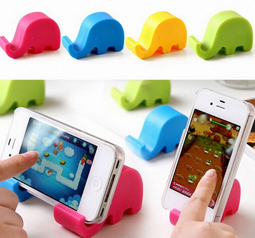 Cute Elephant Universal Lazy Mini Phone Holder  3