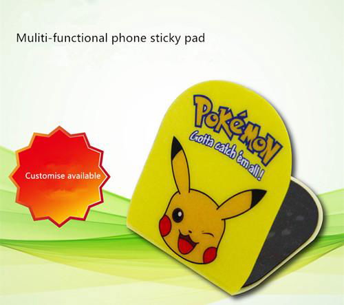 Cute Design Multi-functional Phone Sticky Pad Phone Holder