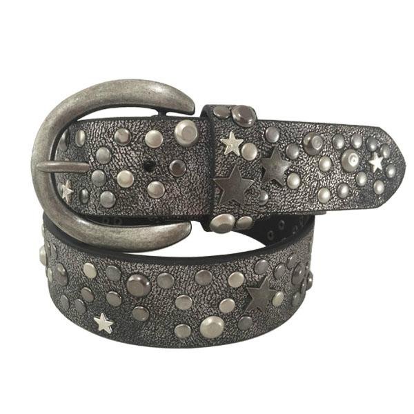 New Arrival PU Leather Unisex Studded Belt for Sale