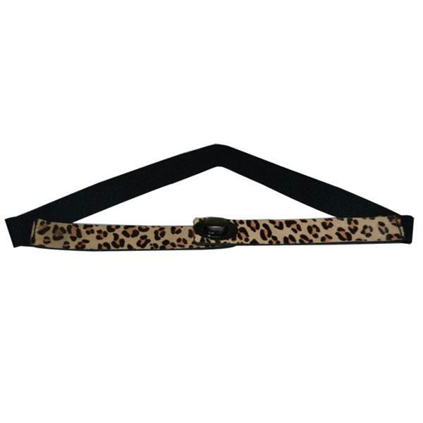 Waist Elastic Belts for Women with Leopard Printing
