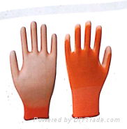 13G ganden PU glove 3