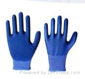 15G Nylon and Spandex Glove Nitrile Palm Coating Ultrafine Foam  2