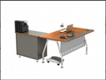 Middle end cheap metal office desk 4