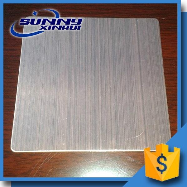202 hairline surface stainless steel plate