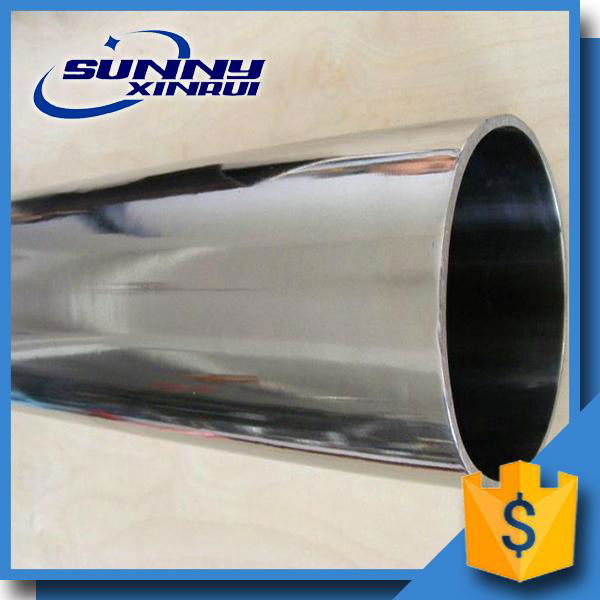 304 polish stainless steel round pipe