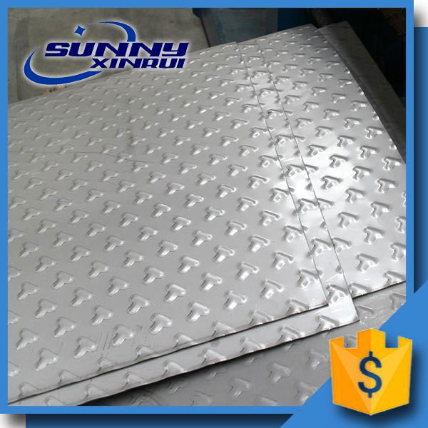 304 checker stainless steel plate