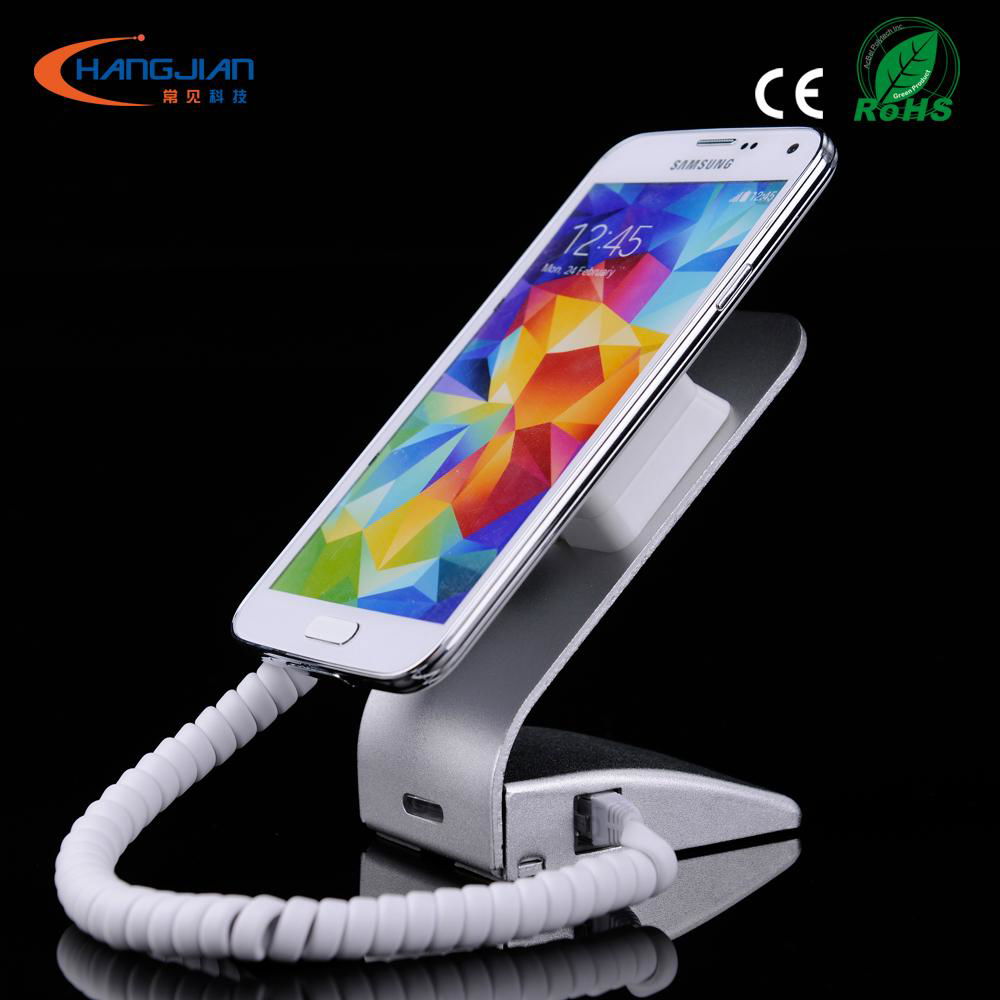 smart phone security display stand with charging cable 4