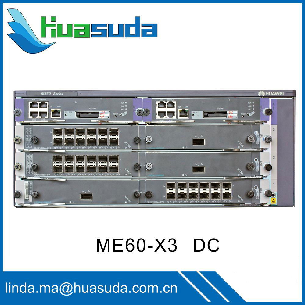Huawei Carrier Grade LPU ME60 X3 IPv6 support Broadband Remote Access Server BRA 3