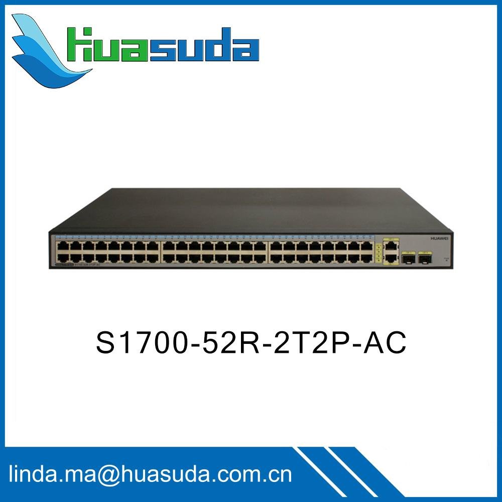 Huawei cheap ethernet switches promotion S1700 series S1724G 24GR 52R-2T2P-AC 3