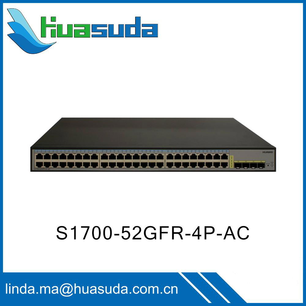 Huawei cheap ethernet switches promotion S1700 series S1724G 24GR 52R-2T2P-AC 4