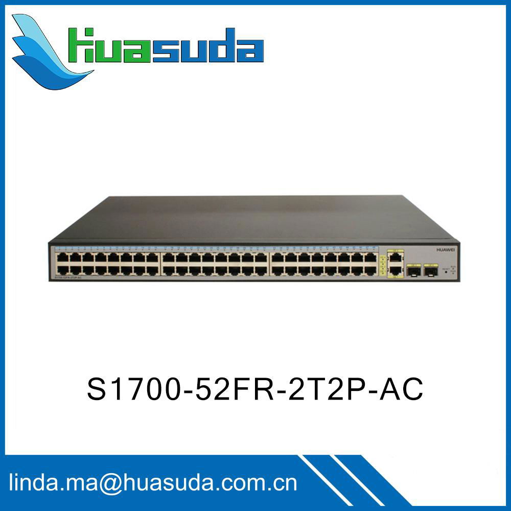 Huawei cheap ethernet switches promotion S1700 series S1724G 24GR 52R-2T2P-AC 5