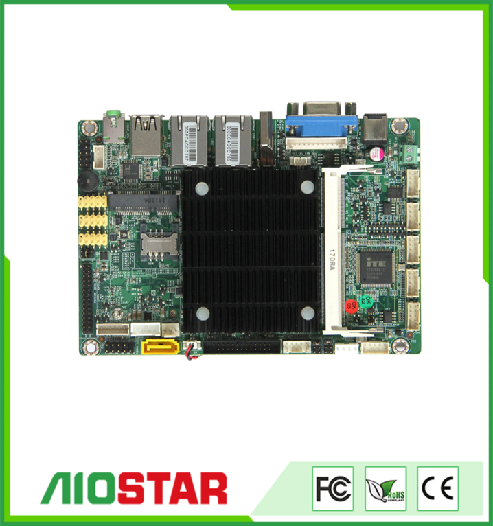 3.5 inch fanless industrial motherboard with J1900 CPU