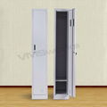 Stainless Steel Customized Individual Single Tier Locker Cabinets 4