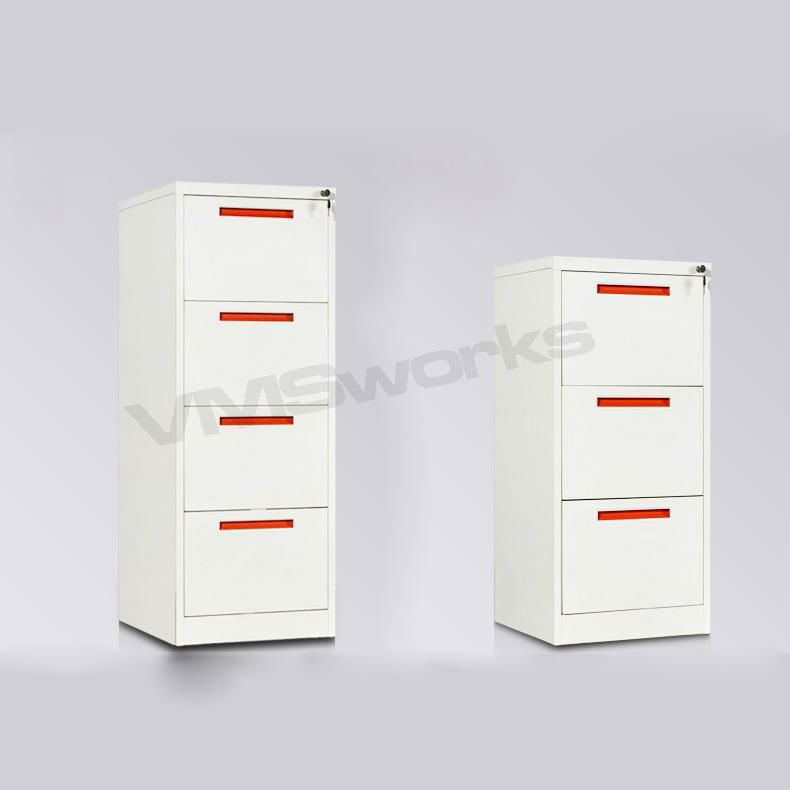 New Design Fireproof 2/3/4 Drawer Vertical Office Storage File Cabinet 3