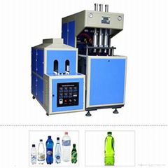 2cavity pet jar bottle semi automatic blowing machine