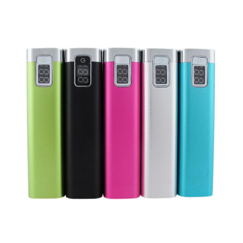 2017 Portable Mini Stylish Led Promotional Gift Power Bank 2600mAh 