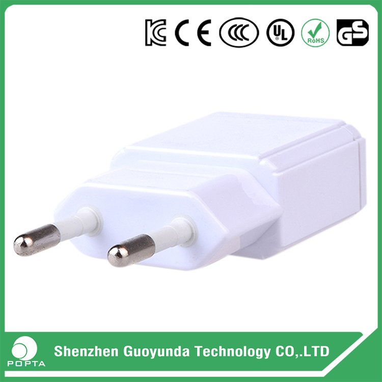 Factory Price travel charger 5V 1A 2A EU AU Plug USB Power Adapter universal