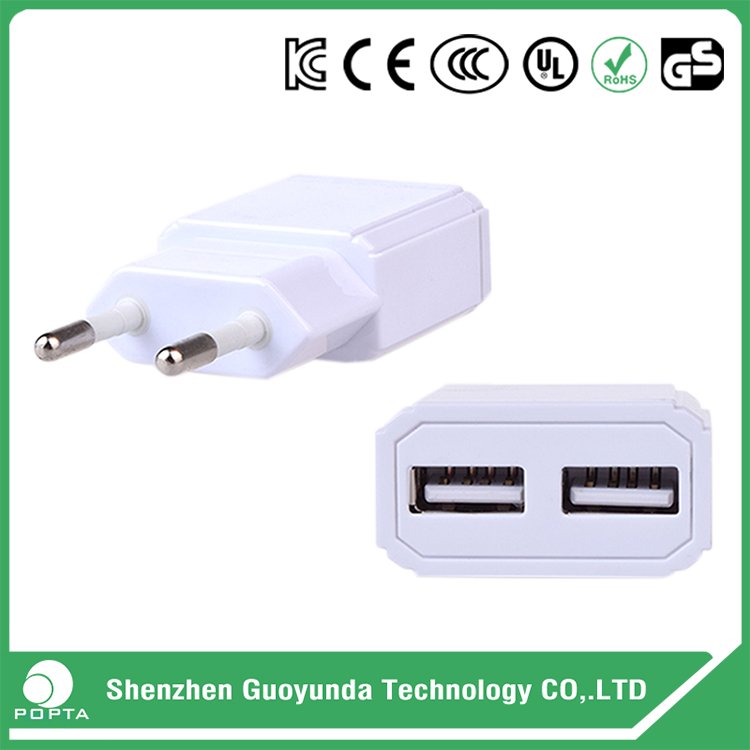 Factory Price travel charger 5V 1A 2A EU AU Plug USB Power Adapter universal 4