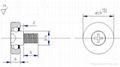 DR19 DR22 DR24 DR26 DR28 DR30 cash drawer Roller Pulley 3