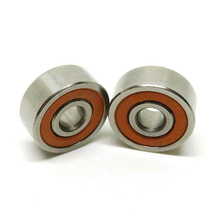 S623C-2RS Ceramic Orange Seal ABEC 7 Fishing Reel Bearings 3x10x4mm 3