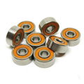 S623C-2RS Ceramic Orange Seal ABEC 7 Fishing Reel Bearings 3x10x4mm 1