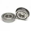 8x22x7mm SF608zz AISI420 Flange ball bearings