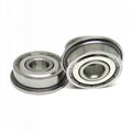 8x22x7mm SF608zz AISI420 Flange ball bearings 3