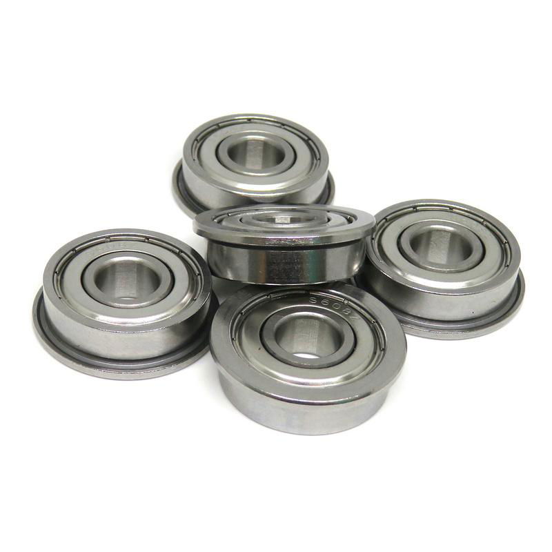 8x22x7mm SF608zz AISI420 Flange ball bearings 4