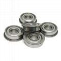 8x22x7mm SF608zz AISI420 Flange ball bearings