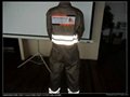 Poly cotton twill safety workwear coverall 
