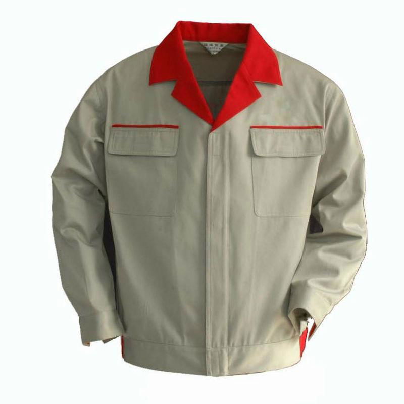 Workwear jacket shirt TC twill fabric 4