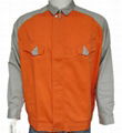 Workwear jacket shirt TC twill fabric
