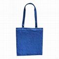 Cotton handbag long handle bags for shopping bags