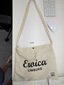 Cotton handbag long handle bags for shopping bags 3