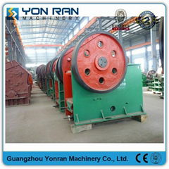 2017 best quality good granularity high magnanse jaw plate jaw crusher