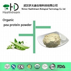 Organic pea protein powder